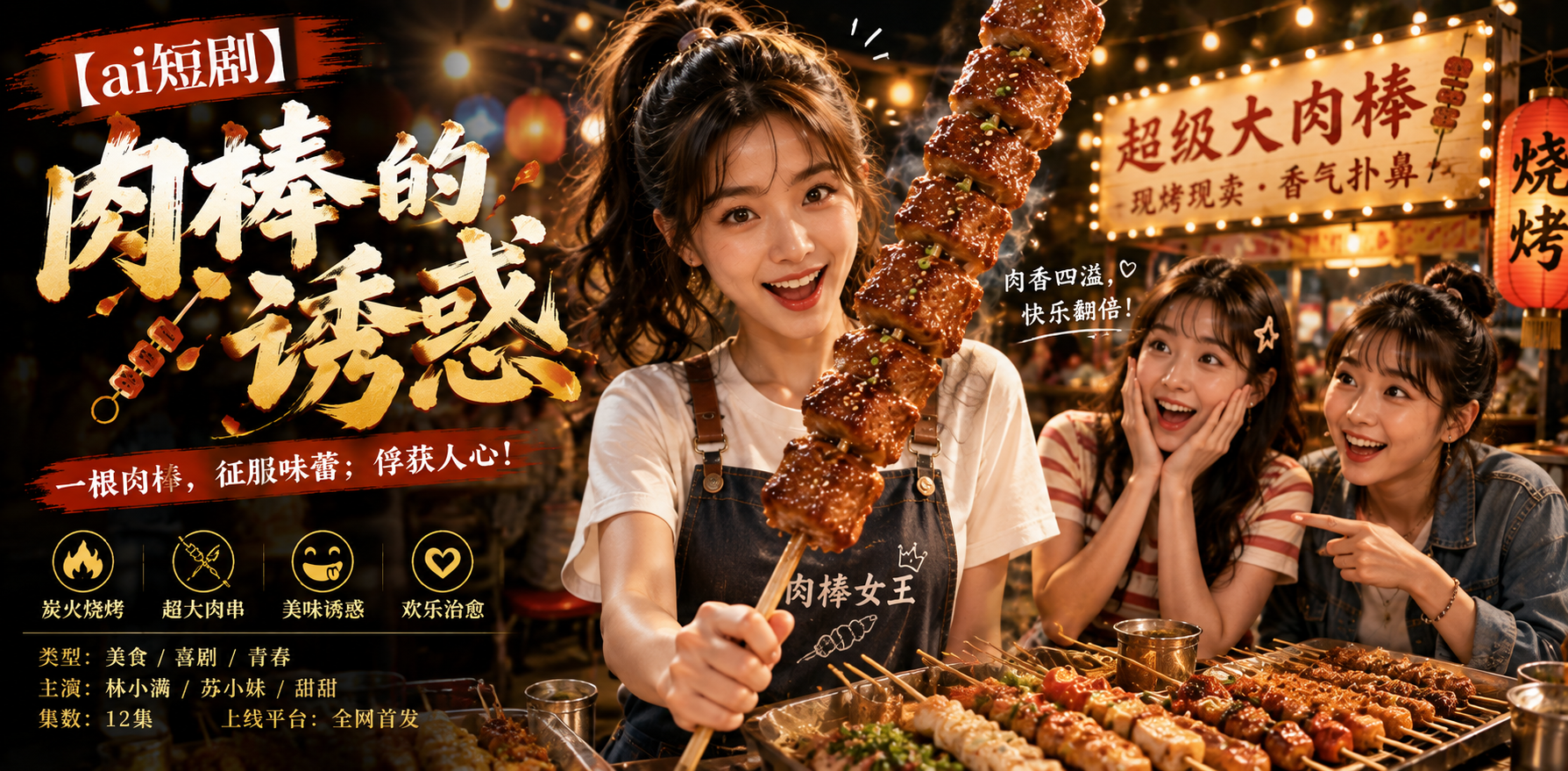 肉棒的诱惑 硬挺诱惑亲密 ai短剧 肉棒情欲故事 诱惑缠绵