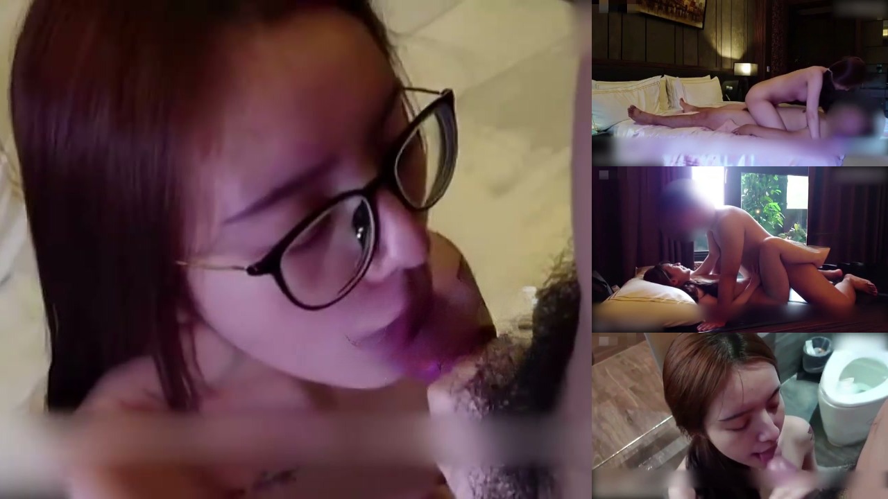 反差纹身眼镜妹 无套内射 贪婪地吞食肉棒 骚穴不停吸吮