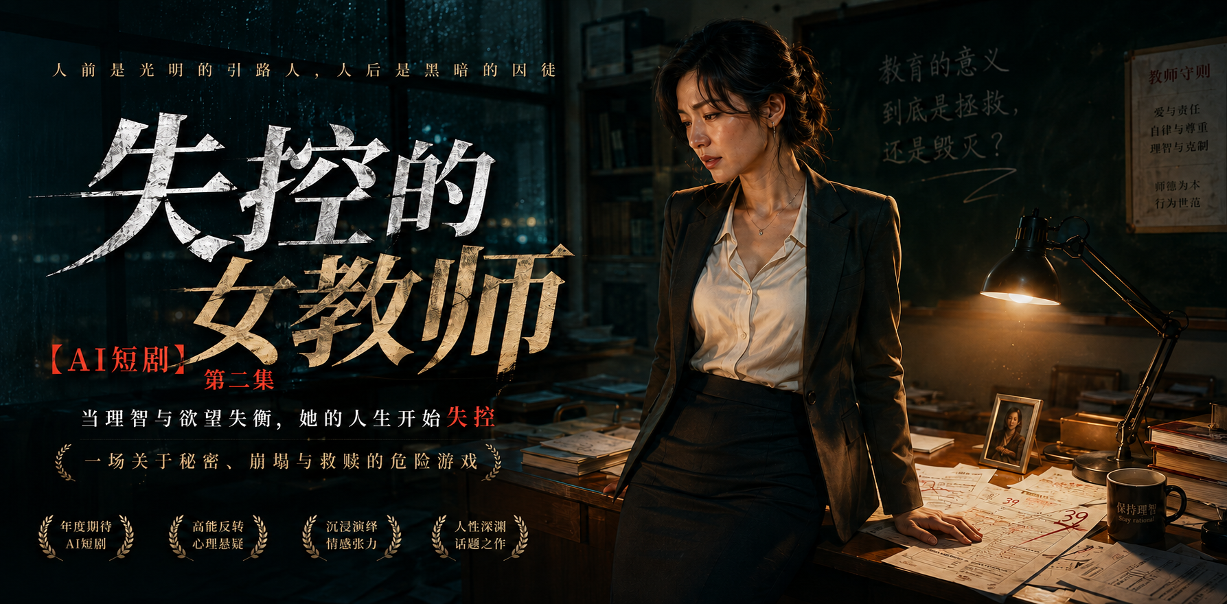 患性瘾的巨乳女教师