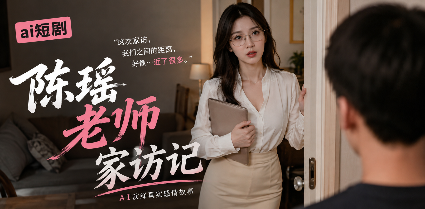 陈瑶老师家访记 女教师家访亲密 ai短剧 教师情欲故事 陈瑶缠绵