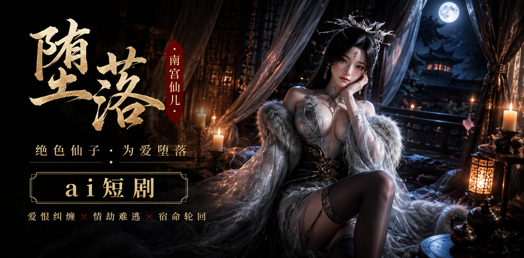 神墓 南宫仙儿 南宫仙儿双修 ai短剧 南宫情欲故事 仙儿缠绵
