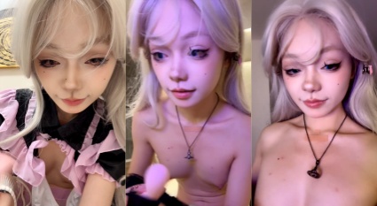 超高颜值极品精神嫩妹cos装扮 少萝身材馒头逼在家中自慰插逼