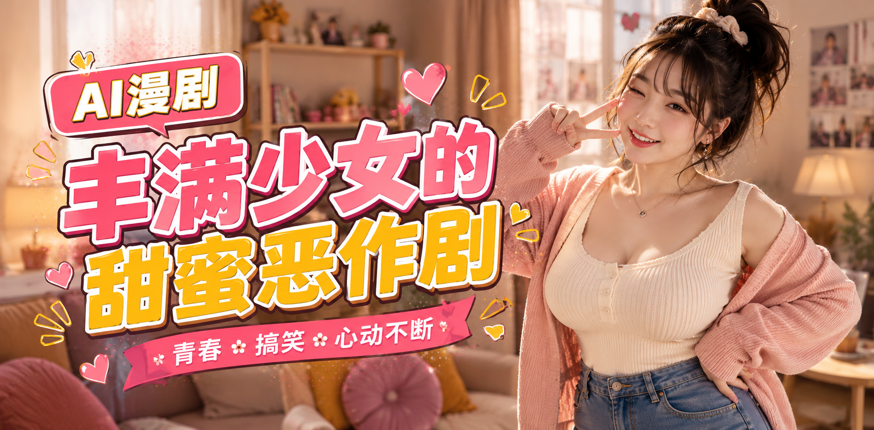 巨乳少女给你乳交射精 巨乳乳交 ai短剧 巨乳情欲故事 乳交缠绵