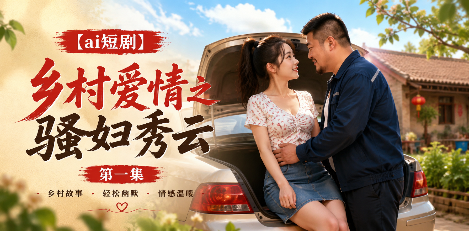 乡村爱情之骚妇秀云 第一集 秀云初诱惑 ai短剧 乡村情欲故事 秀云缠绵