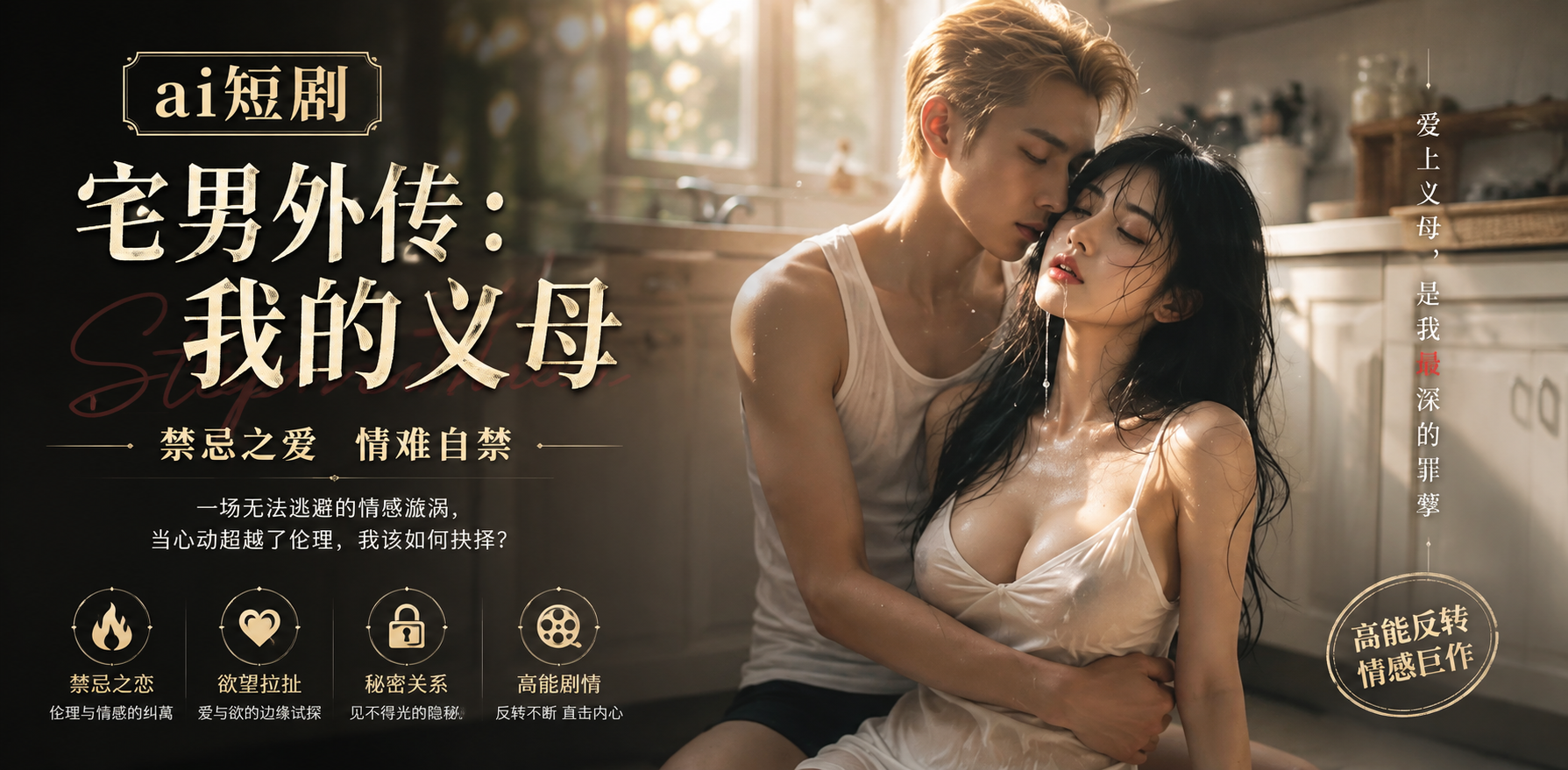 宅男外传 我的义母 义母诱惑 ai短剧 义母情欲故事 义母缠绵