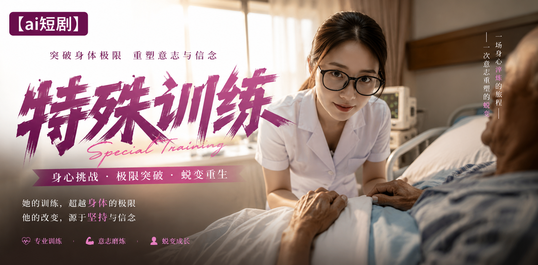特殊训练 特殊陪护 ai短剧 真人AI泰剧 特殊情欲故事