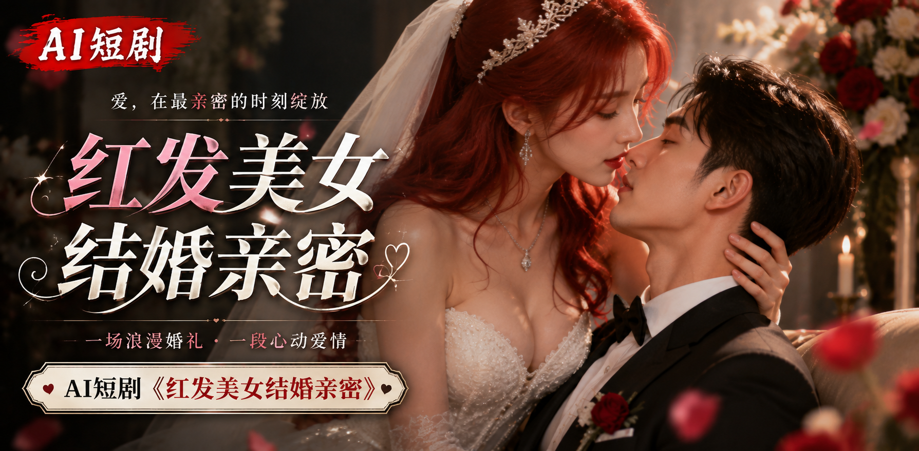 红发美女结婚口交 红发婚礼亲密 ai短剧 红发情欲故事 婚礼缠绵