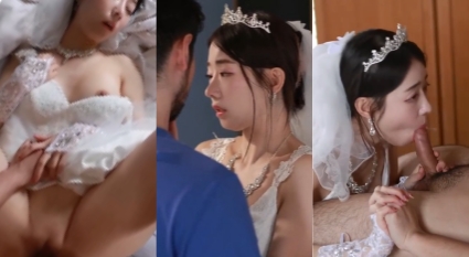 新娘婚纱顶级网红我马上嫁人可以干我最后一次 极品白虎大奶
