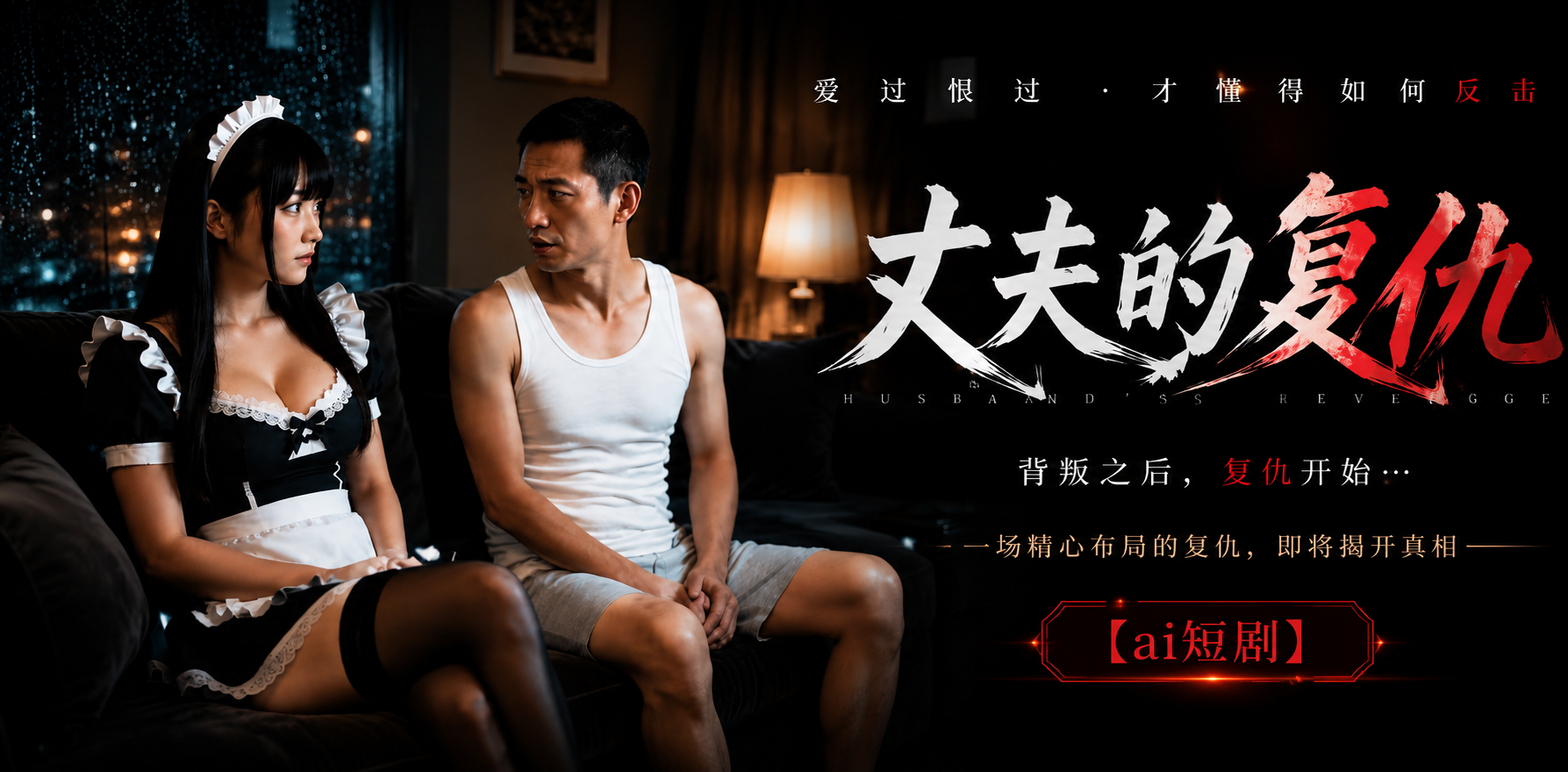 丈夫的复仇 妻子出轨复仇 ai短剧 婚姻复仇故事 情欲纠葛
