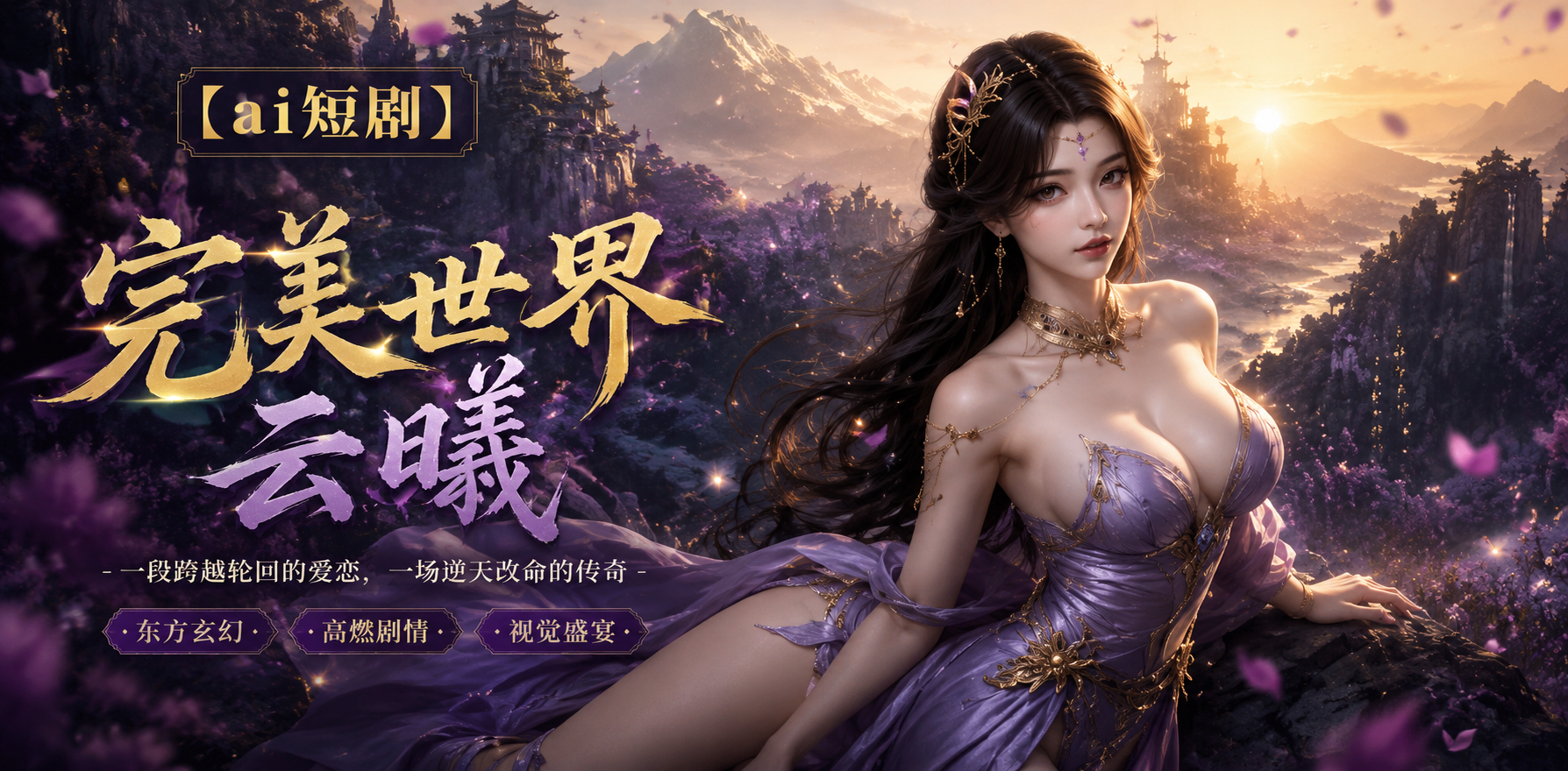 完美世界 云曦双修 ai短剧 完美情欲故事 云曦缠绵