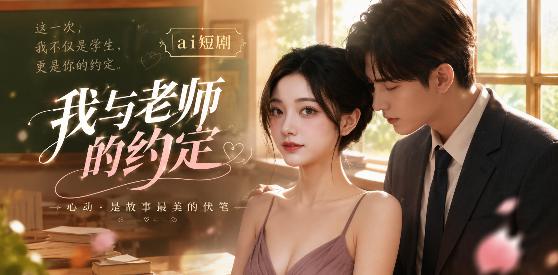 我和老师的约定 秘密补课 ai短剧 师生情欲故事 约定缠绵