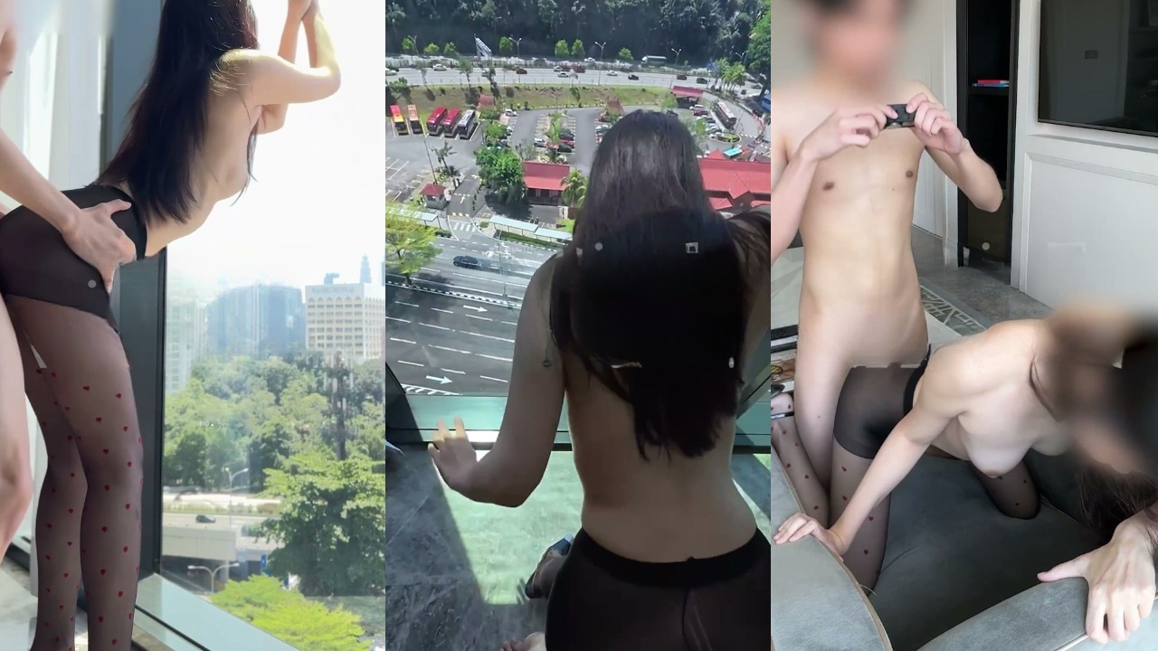 空姐少妇出轨窗边做爱 后入美乳摇晃被肉棒顶到灵魂出窍