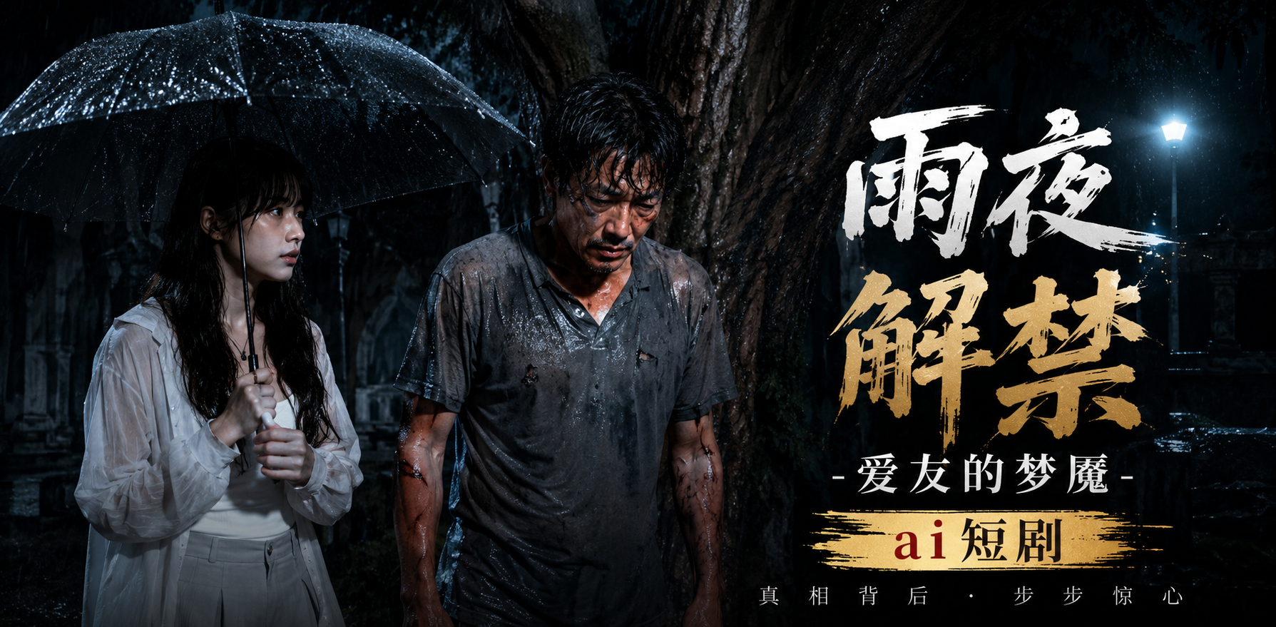 雨夜解禁室友的老爸 雨夜亲密接触 ai短剧 室友老爸情欲 解禁缠绵故事