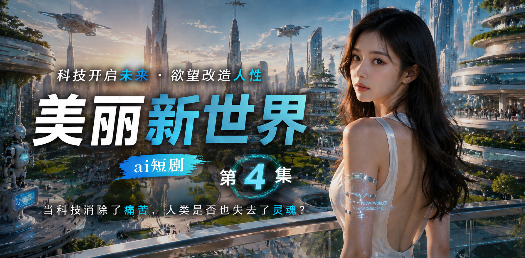 美丽新世界 第四集 未来规则深化 ai短剧 美丽情欲故事 新世界缠绵