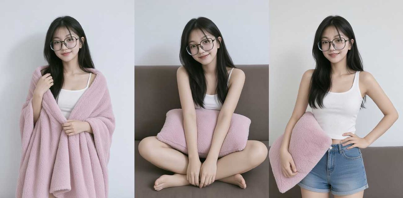 眼镜学生妹全裸自慰私拍 全方位展露美乳嫩穴 赶紧点开解锁全部高能