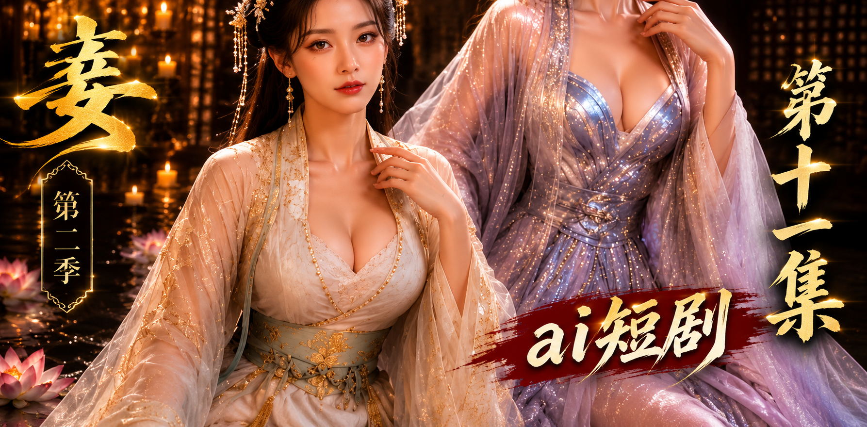射雕英雄传之重生大闹郭伯母 第十集 ai短剧 郭伯母情欲 武侠缠绵故事