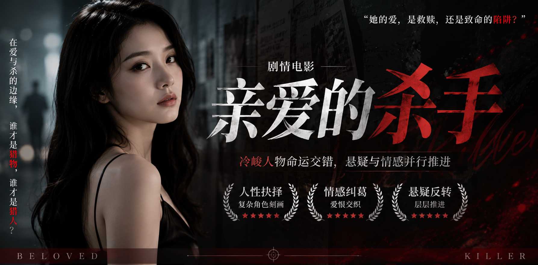 成人电影亲爱的杀手 冷艳女在床上被征服 蜜穴喷潮