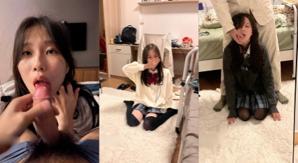清纯女大学生竟背着男友与金主淫乱 被拍下视频 从颜射口交到内射喝尿调教全记录