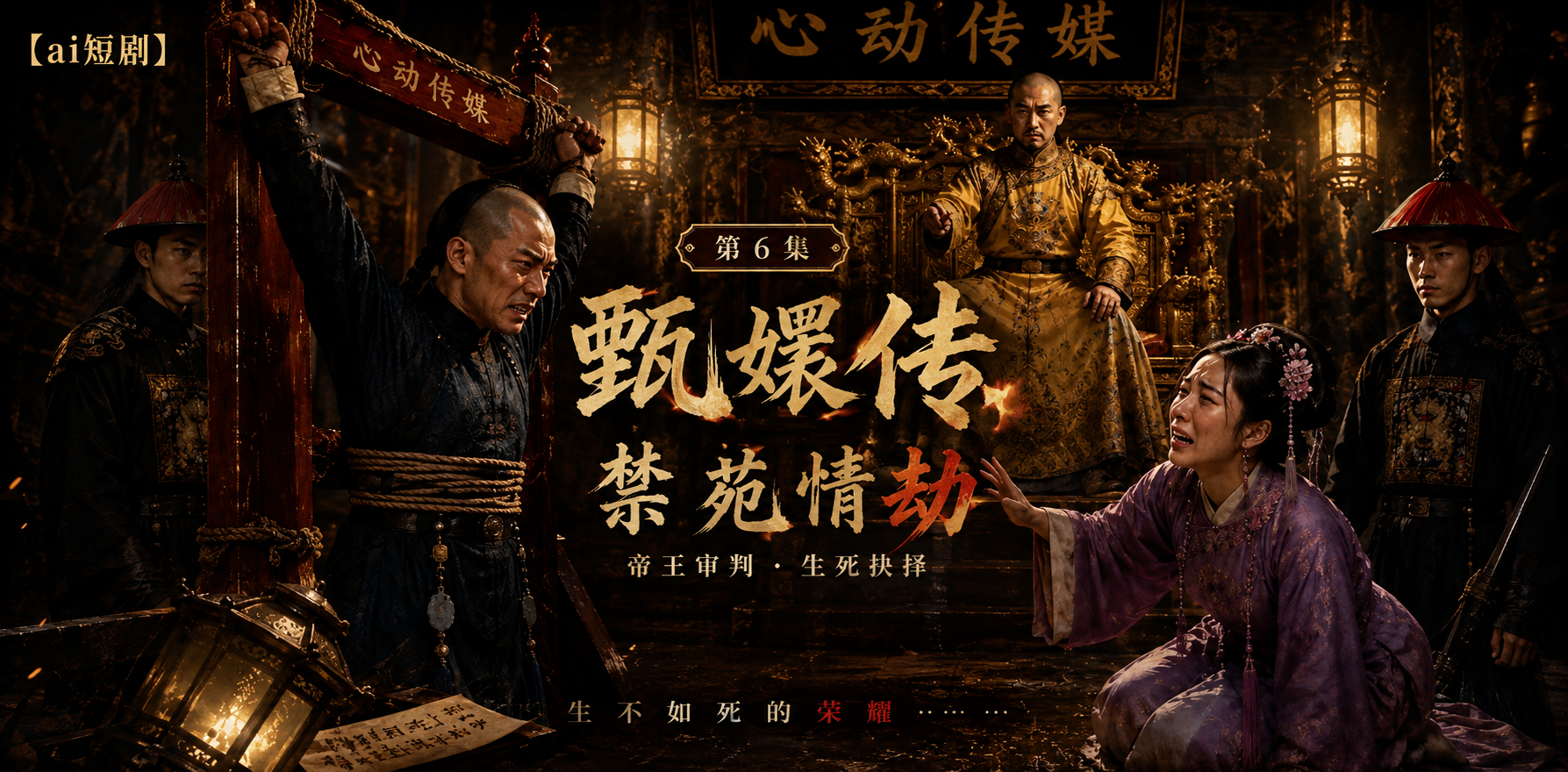 甄嬛传：禁苑情劫 禁苑禁忌亲密 ai短剧 甄嬛情欲故事 禁苑缠绵