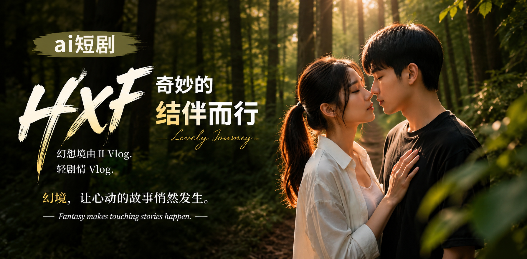 结伴而行 新作预热 旅途暧昧 ai短剧 结伴情欲故事 旅途缠绵