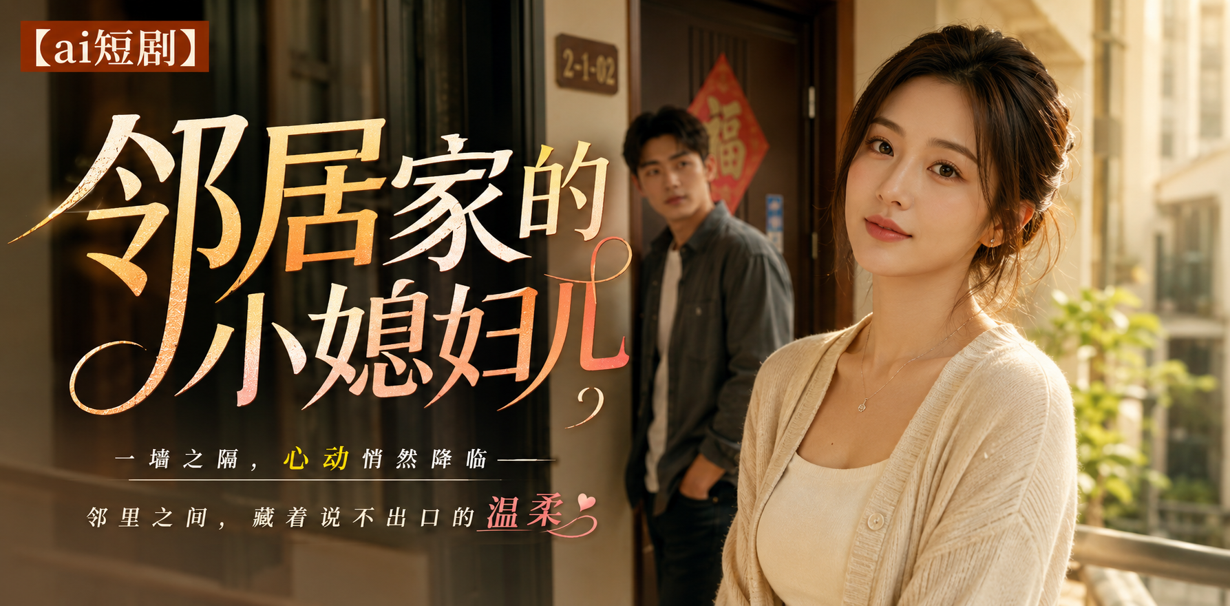邻居家的小媳妇儿 ai短剧 深夜状态火热 邻居又不停勾引我！