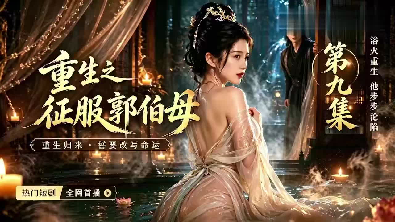 重生之征服郭伯母EP-9 阿莲征服 ai短剧 郭伯母情欲 重生缠绵故事