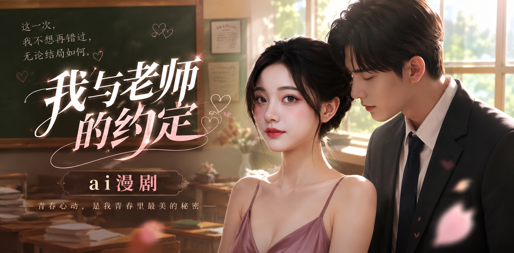 我和老师的约定 ai漫剧 成熟女教师热情指导学生激烈缠绵 温柔身姿诱人一刻