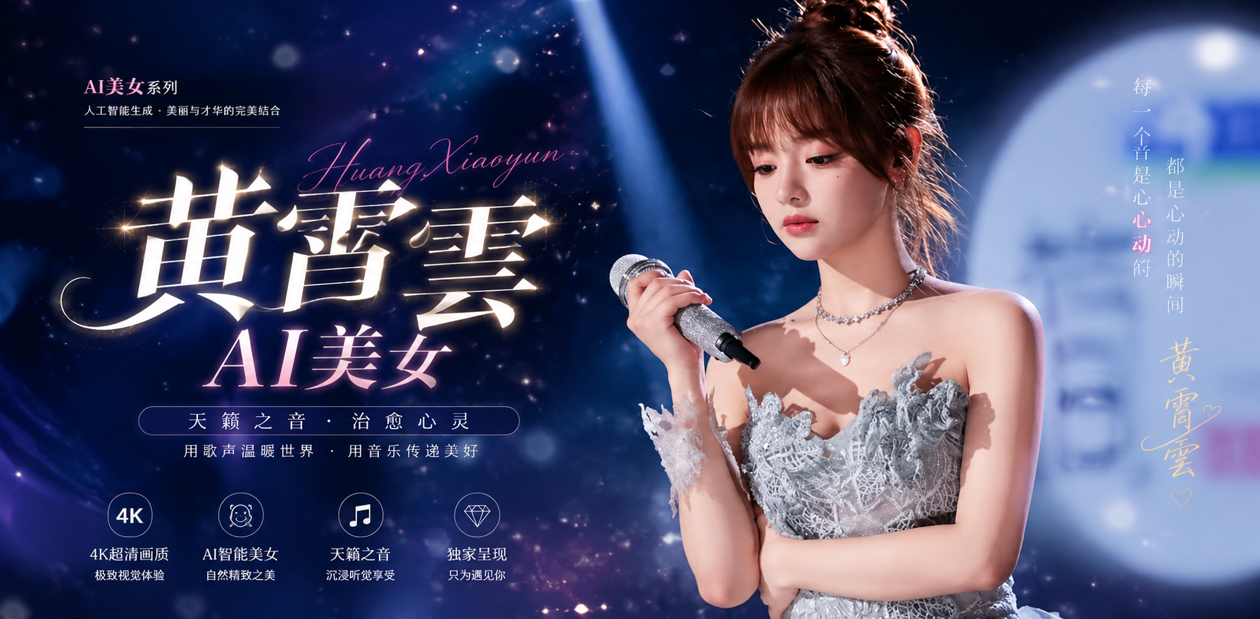 黄霄雲 女歌手私下与粉丝肢体纠缠情欲释放 床上功夫突出 PMV混剪 ai美女 ai成人 甜嗓女星反差隐秘激情故事让人心动