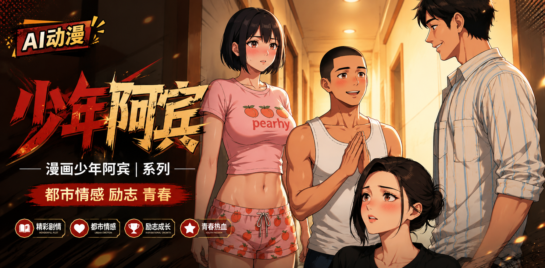 少年阿宾 邻家姐姐诱惑 ai漫剧 情欲缠绵故事 里番激情夜晚