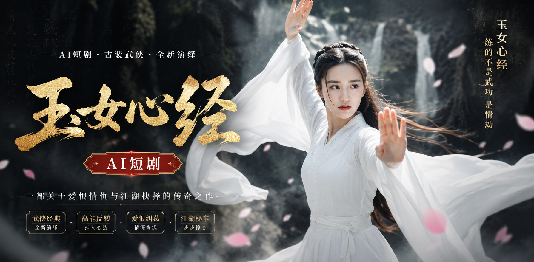 玉女心经·孽夜 绝色玉女 深夜在私密密室里彻底卸下防备尽显妩媚 ai成人 画面极具视觉冲击力让人看得心跳加速 ai短剧