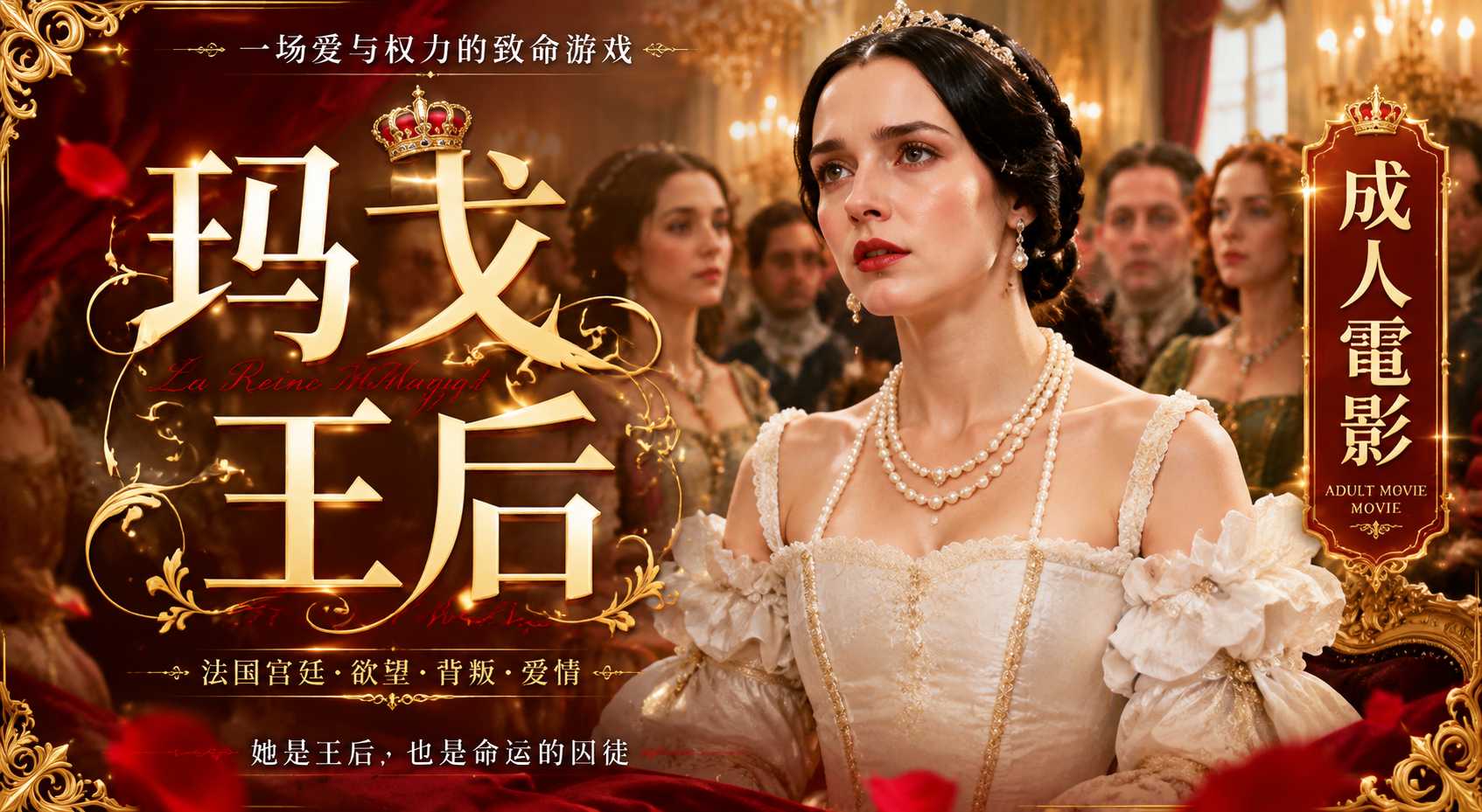 玛戈王后 上 宫廷深夜偷情未删减 绝美王后放荡私会情人看得人面红耳赤
