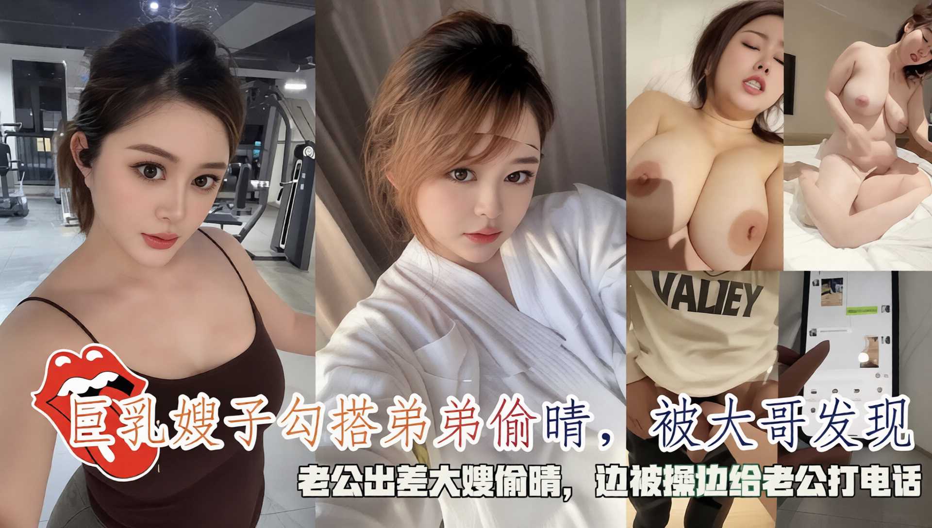 老公出差 巨乳嫂子寂寞偷情 狂野抽插下的官能失控实录