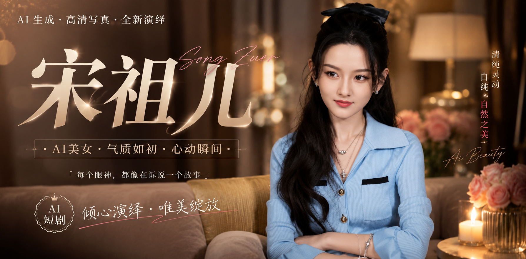 宋祖儿 从小哪吒长大后变成床上最浪乖乖女 现在特别想被你狠狠欺负一起互动看看吧 PMV ai短剧