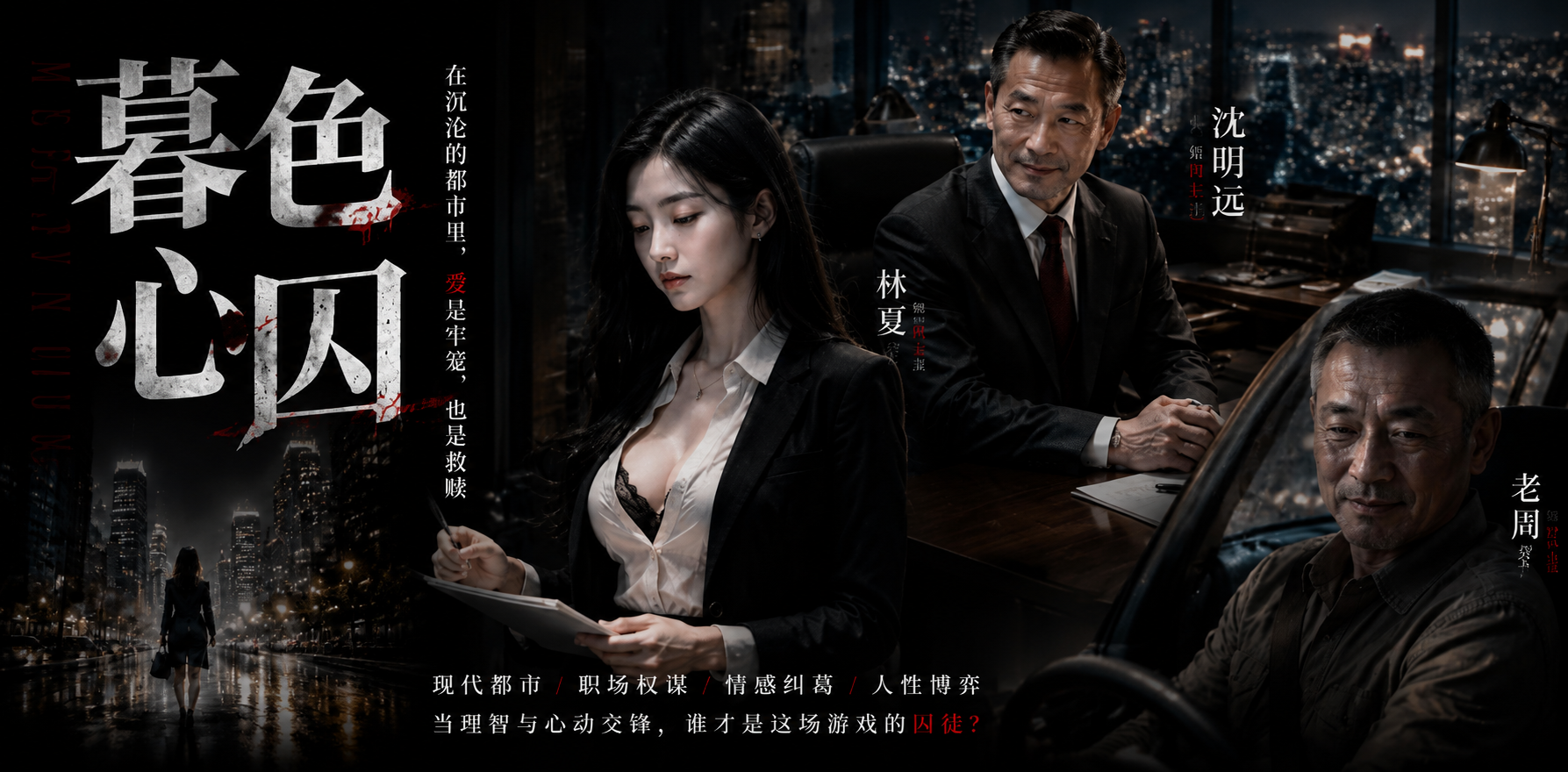 暮色心囚重生缠绵心动故事发展过程 ai漫剧