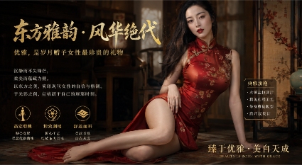 美少妇身穿优雅高开的旗袍服侍丈夫 性感美腿在眼前摇晃勾人