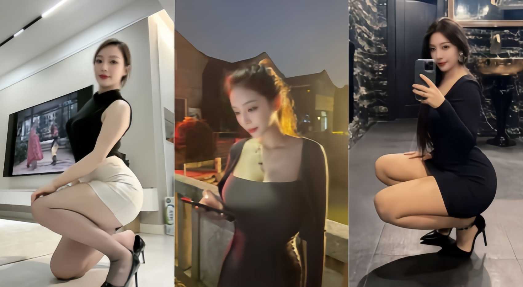 探访按摩店难得极品女技师，爆乳美腿黑丝，被大哥操得惨叫