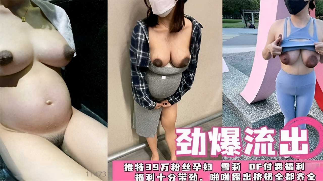 推特网红孕妇雪莉的私密福利：39 万粉丝的理由