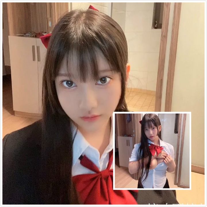 知名漫展巨乳Cos小尤奈自拍流出，奶大逼粉实属尤物。