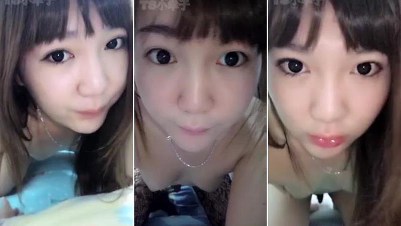 国产TS清幽大头角度玩自拍，小J尖又尖