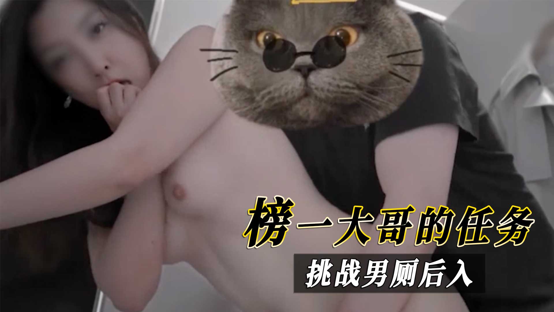 榜一大哥的任务，挑战男厕后入