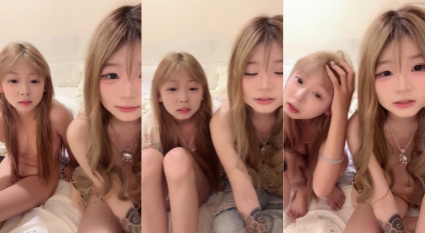 长相还不错的黄毛精神小妹 两个姐妹在家互相用假屌捅穴露脸同框大秀炮架